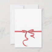 クリスマスパーティーホリデー招待状 招待状 (裏面)