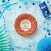 クリスマスパーティーホームメイドホリデーベーキング赤 ペーパーボウル (パーティー)