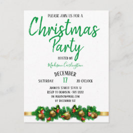 クリスマスパーティーミストレトーベル装飾品2 ポストカード