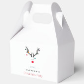 クリスマスパーティーモダントナカイ姓 フェイバーボックス (裏面)