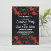 クリスマスパーティーラスベガスカジノカード招待状 招待状 (スタンド正面)