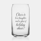 クリスマスパーティーラブ笑い応援 ガラス缶 (裏面)