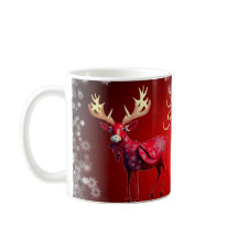 クリスマスパーティーレッドトナカイ冬季休暇