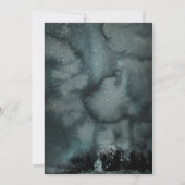 クリスマスパーティーレッドトラックギフト建築誕生日 招待状 (裏面)