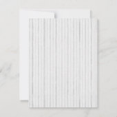 クリスマスパーティーレッド&グリーンヴィンテージ招待状 招待状 (裏面)