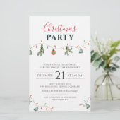クリスマスパーティー事業所有者招待状 便箋 (スタンド正面)