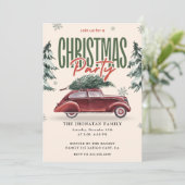 クリスマスパーティー冬植物学 招待状 (スタンド正面)
