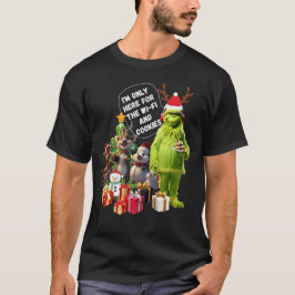 クリスマスパーティー動物 Tシャツ