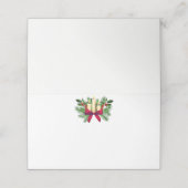 クリスマスパーティー名座席表 プレイスカード (外部開封)