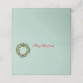 クリスマスパーティー名座席表 プレイスカード (外部開封)