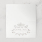 クリスマスパーティー名座席表 プレイスカード (外部開封)