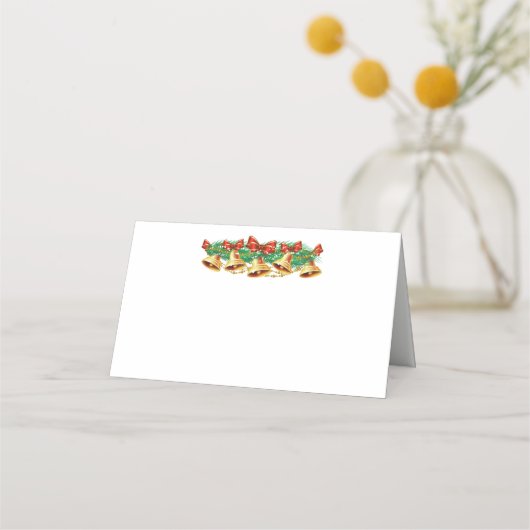 クリスマスパーティー名座席表 プレイスカード (正面)