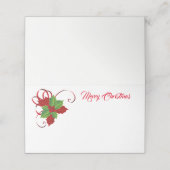 クリスマスパーティー名座席表 プレイスカード (外部開封)