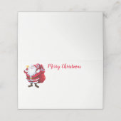 クリスマスパーティー名座席表 プレイスカード (外部開封)