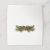 クリスマスパーティー名座席表 プレイスカード (外部開封)