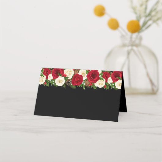 クリスマスパーティー名座席表 プレイスカード (正面)