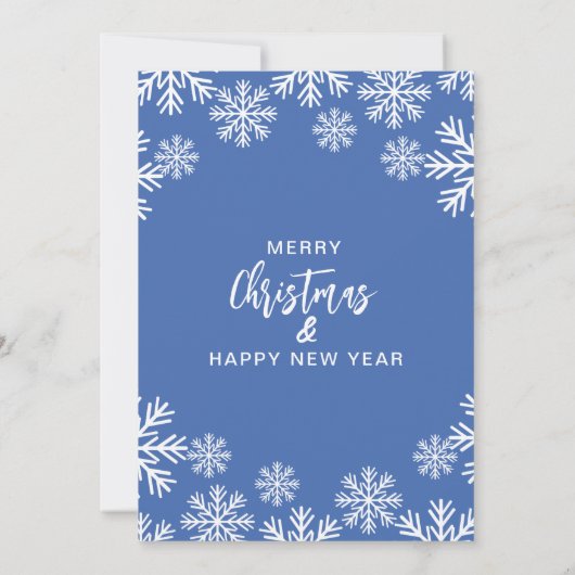 クリスマスパーティー招待状5" x 7"フォイル招待状 招待状 (裏面)