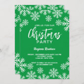 クリスマスパーティー招待状5" x 7"フォイル招待状 招待状 (正面/裏面)