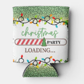 クリスマスパーティー文字列ライトゲーム 缶クーラー (正面)