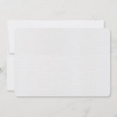 クリスマスパーティー水色 案内状 (裏面)