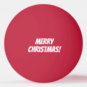 クリスマスパーティー用卓球ボール 卓球ボール (裏面)