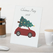 クリスマスパーティー看板 台座サイン (インサイチュ)