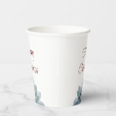 クリスマスパーティー砂漠植物多肉質 紙コップ (右)