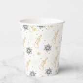 クリスマスパーティー紙カップ 紙コップ (裏面)