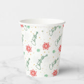 クリスマスパーティー紙カップ 紙コップ (右)