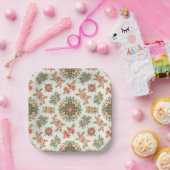 クリスマスパーティー紙プレート ペーパープレート (パーティー)