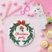 クリスマスパーティー紙プレート ペーパープレート (パーティー)