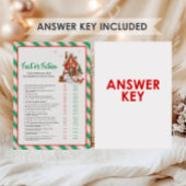 クリスマスパーティー豆知識ゲーム シーズンカード