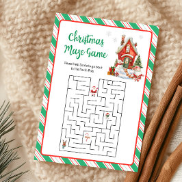 クリスマスパーティー迷路ゲーム シーズンカード