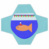 クリスマスパーティー金魚サッカーボール サッカーボール (フラット)