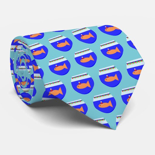 クリスマスパーティー金魚ネクタイ ネクタイ (ロール)