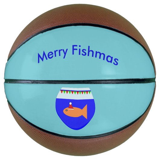 クリスマスパーティー金魚籠 バスケットボール (正面)