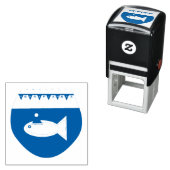 クリスマスパーティー金魚自己スタンプ セルフインキングスタンプ (インサイチュ)