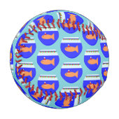 クリスマスパーティー金魚野球 野球ボール (正面左)