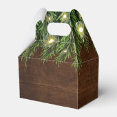 クリスマスパーティー飾クッキーパーソナライズされた フェイバーボックス (裏面サイド)