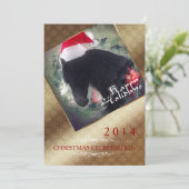 クリスマスパーティー1 -招待状カード 招待状 (スタンド正面)