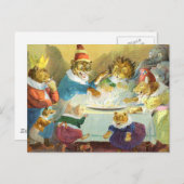 クリスマスパーティー・イン・ジャングルランド シーズンポストカード (正面/裏面)