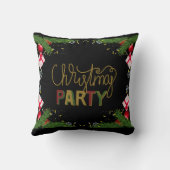 クリスマスパーティー クッション (裏面)