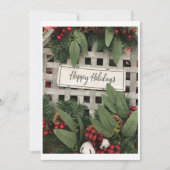 **クリスマスパーティー**クリスマスギャザリング招待状 招待状 (正面)