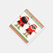 クリスマスパーティー スタンダードカクテルナプキン (角)