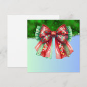 クリスマスパーティー ドリップ ブリング フェスティブ メリー Xmas ライト 招待状 (正面/裏面)