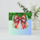 クリスマスパーティー ドリップ ブリング フェスティブ メリー Xmas ライト 招待状 (スタンド正面)