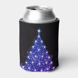 クリスマスパーティー ピンク ブルー ツリー 冬 ブラック ラスティック 缶クーラー
