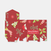 クリスマスパーティー フェイバーボックス (折り畳みなし)