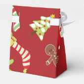 クリスマスパーティー フェイバーボックス (裏面サイド)