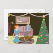 クリスマスパーティー ポストカード (正面/裏面)